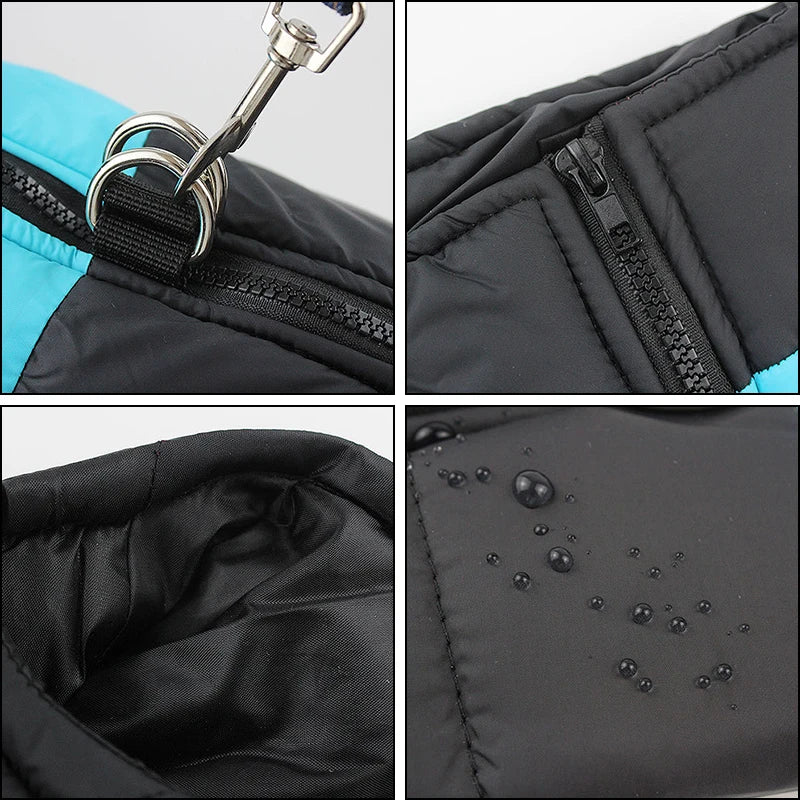 "Winter Warm Dog Vest Jacket - Insulated Pet Coat for Small to Large Dogs (S-7XL)"