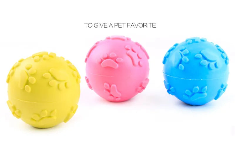 "Cute Rubber Dog Chew Toy - Bite Resistant Non-Toxic Interactive Toy for Small Dogs and Puppies"