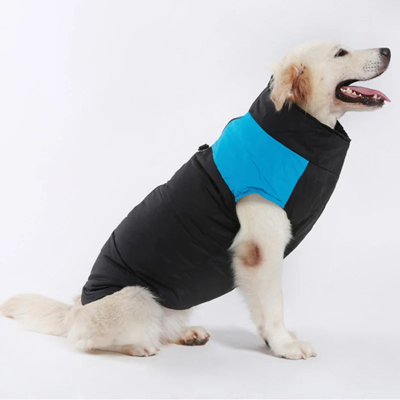 "Winter Warm Dog Vest Jacket - Insulated Pet Coat for Small to Large Dogs (S-7XL)"