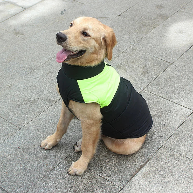 "Winter Warm Dog Vest Jacket - Insulated Pet Coat for Small to Large Dogs (S-7XL)"