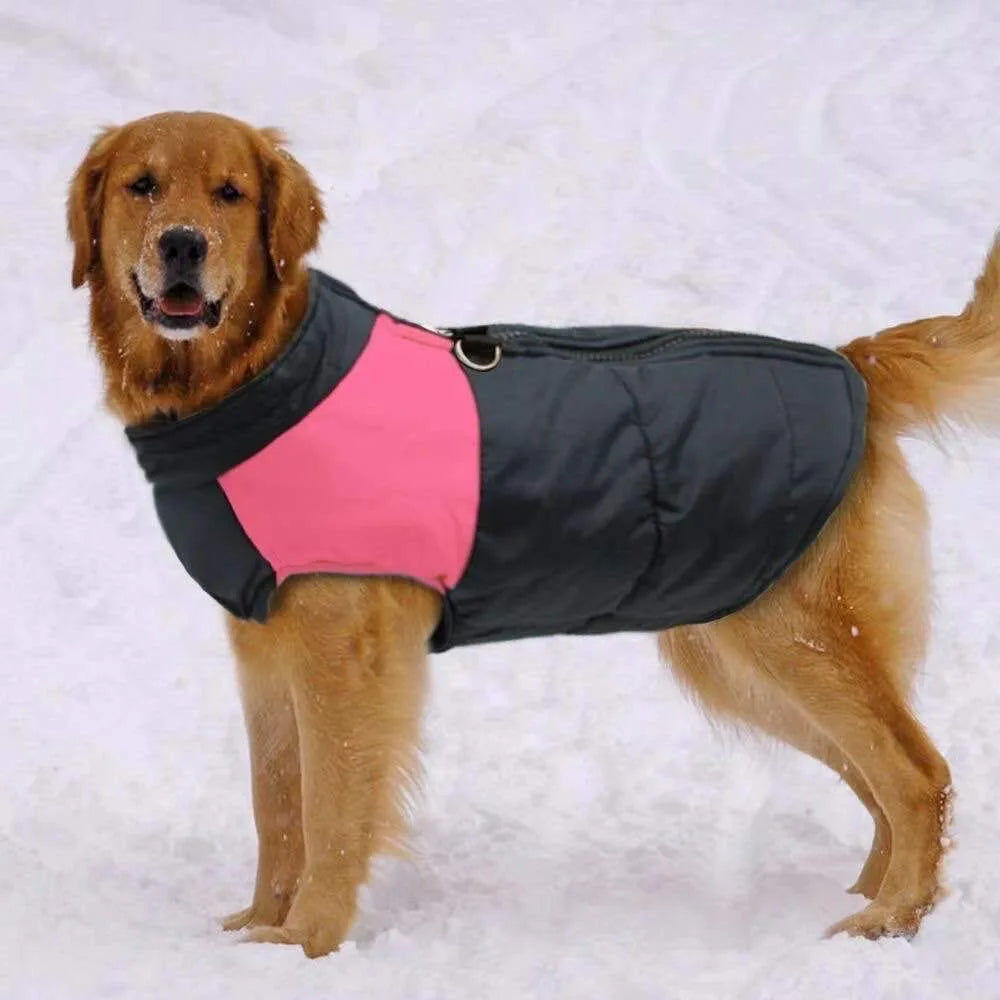 "Winter Warm Dog Vest Jacket - Insulated Pet Coat for Small to Large Dogs (S-7XL)"