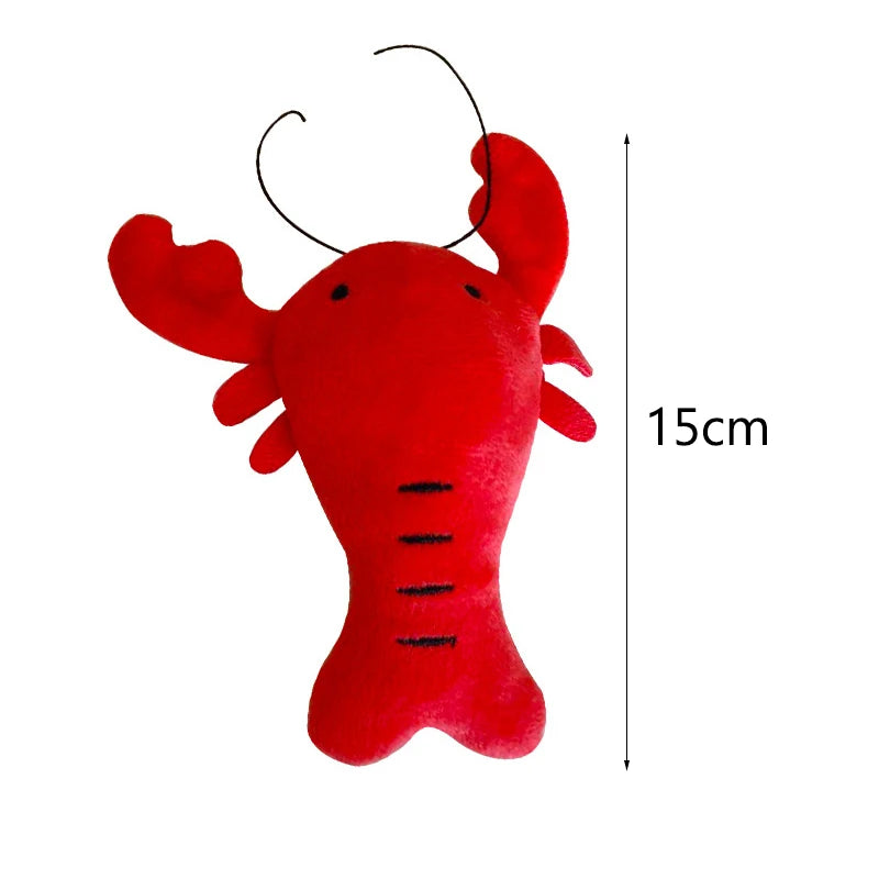 "Corduroy Squeaky Dog Chew Toy - Bite Resistant Puppy Toy for Small to Medium Dogs"