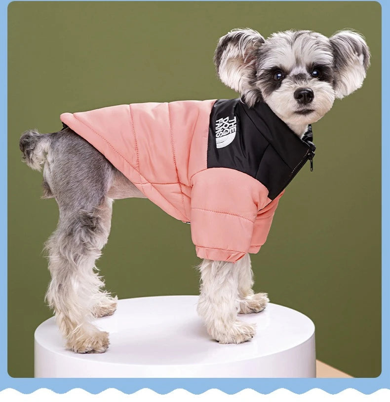 High Collar Waterproof Dog Winter Coa