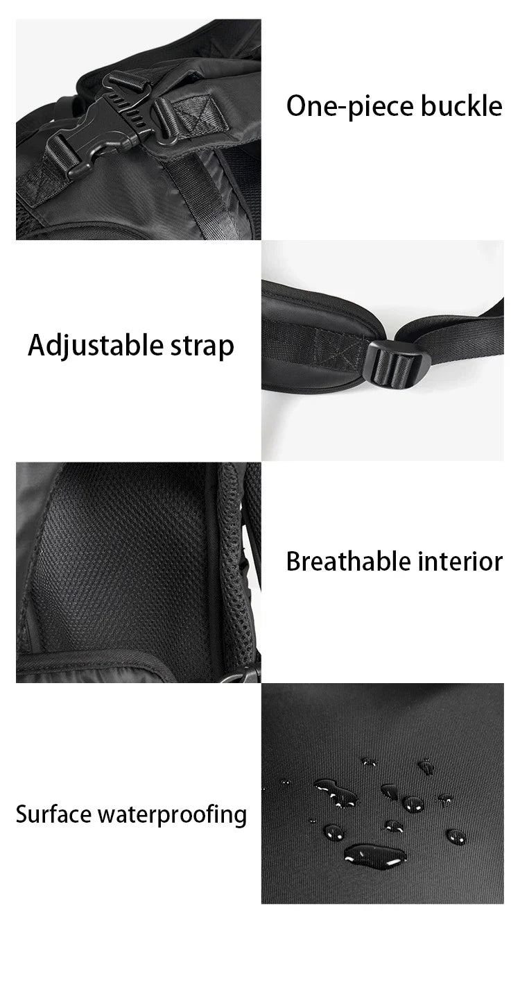 "Front-Facing Pet Carrier Backpack - Travel Bag for Small to Medium Dogs and Cats"