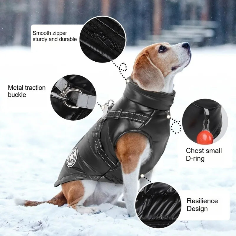 Waterproof Windproof Thermal Dog Jacket