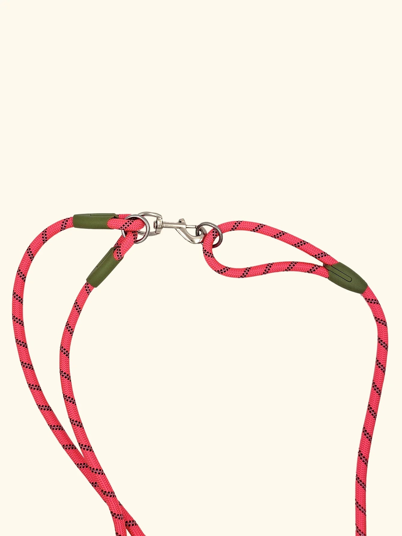 Reflective Nylon Leashes Pet Dogs Chain Traction Rope Leads for Running Free Hands Rope Chain for Small Large Dogs