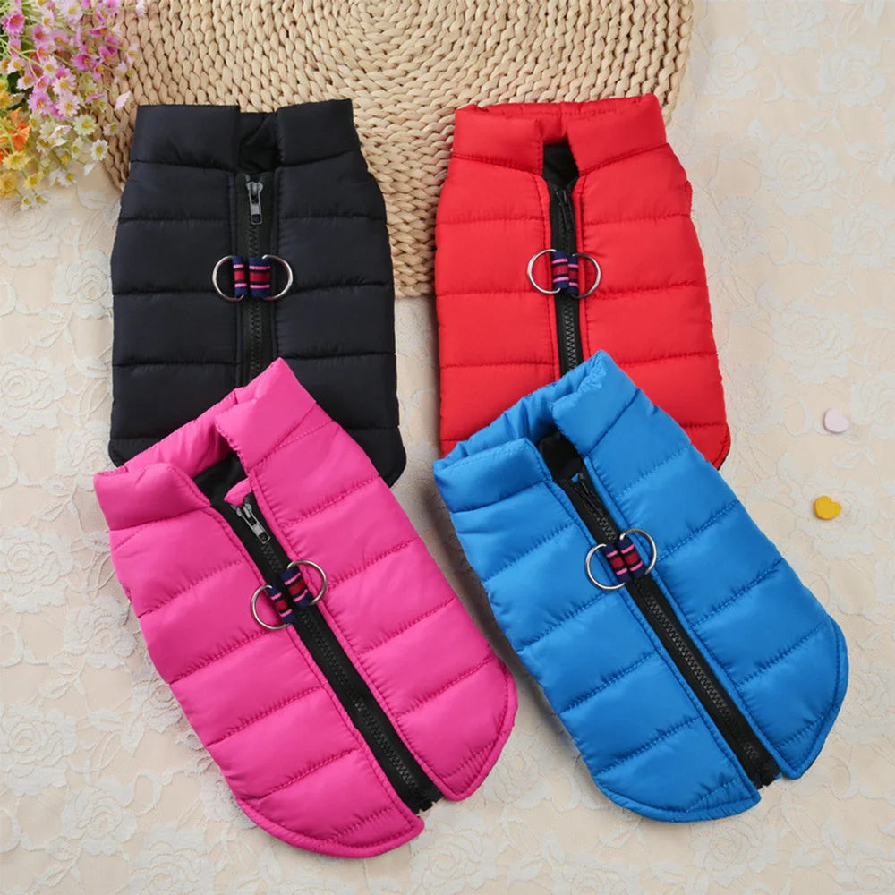 Winter Dog Jacket Vest