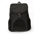 "Foldable Pet Travel Backpack - Breathable Carrier Bag for Cats and Dogs on the Go"