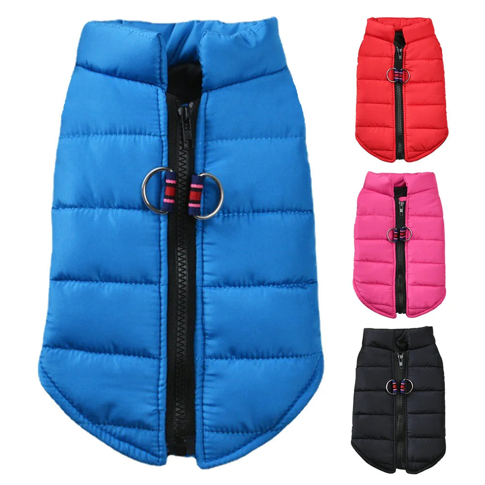 Winter Dog Jacket Vest