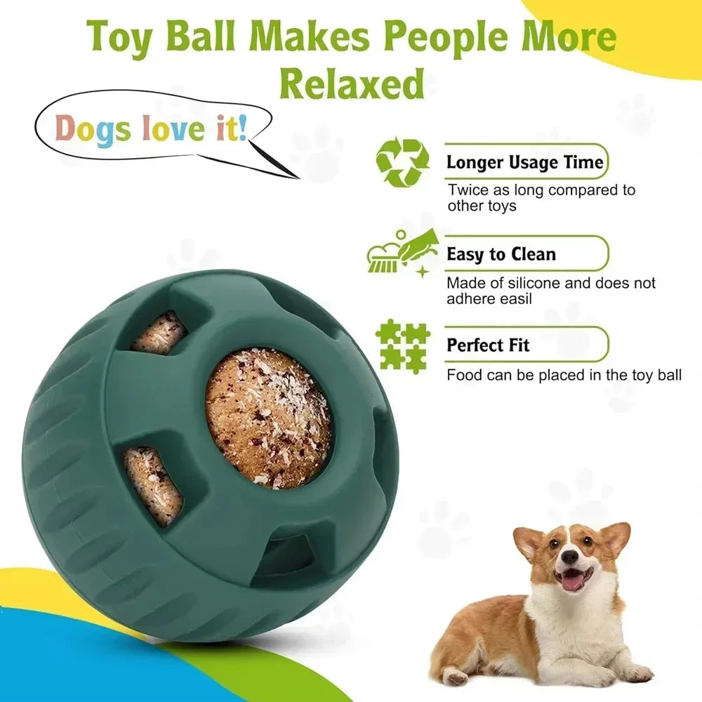 "Silicone Dog Treat Mold Tray - Reusable Pupsicle Maker for Frozen Treats and Interactive Boredom Relief"