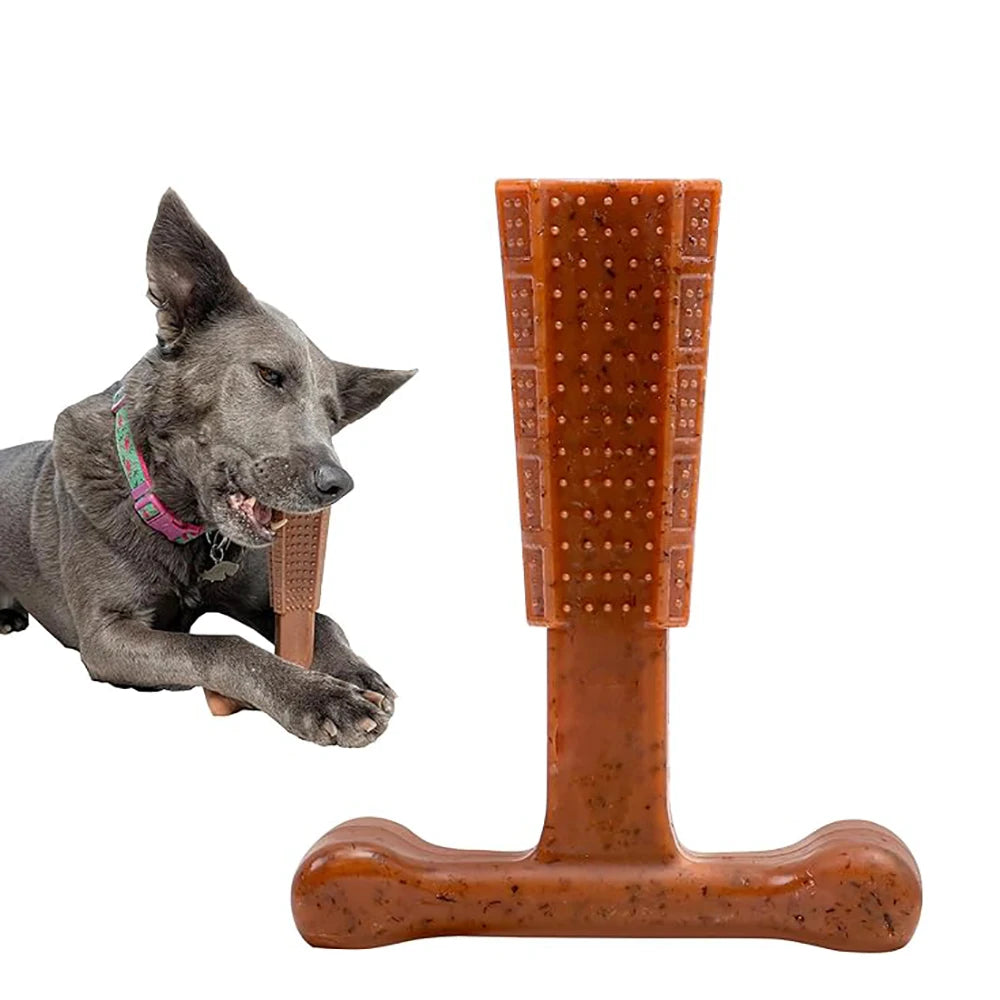 "Durable Dog Chew Toy for Oral Care - Teeth Cleaning Toy for Puppies and Mild Chewers"