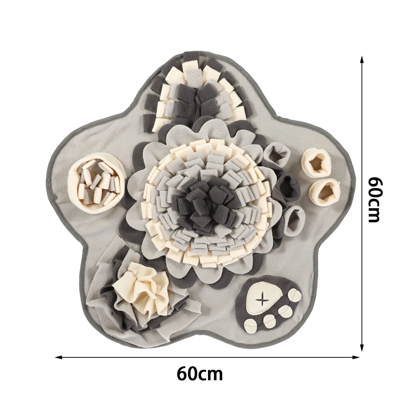 "Dog Snuffle Mat - Interactive Feeding Toy for Natural Foraging and Stress Relief Training"