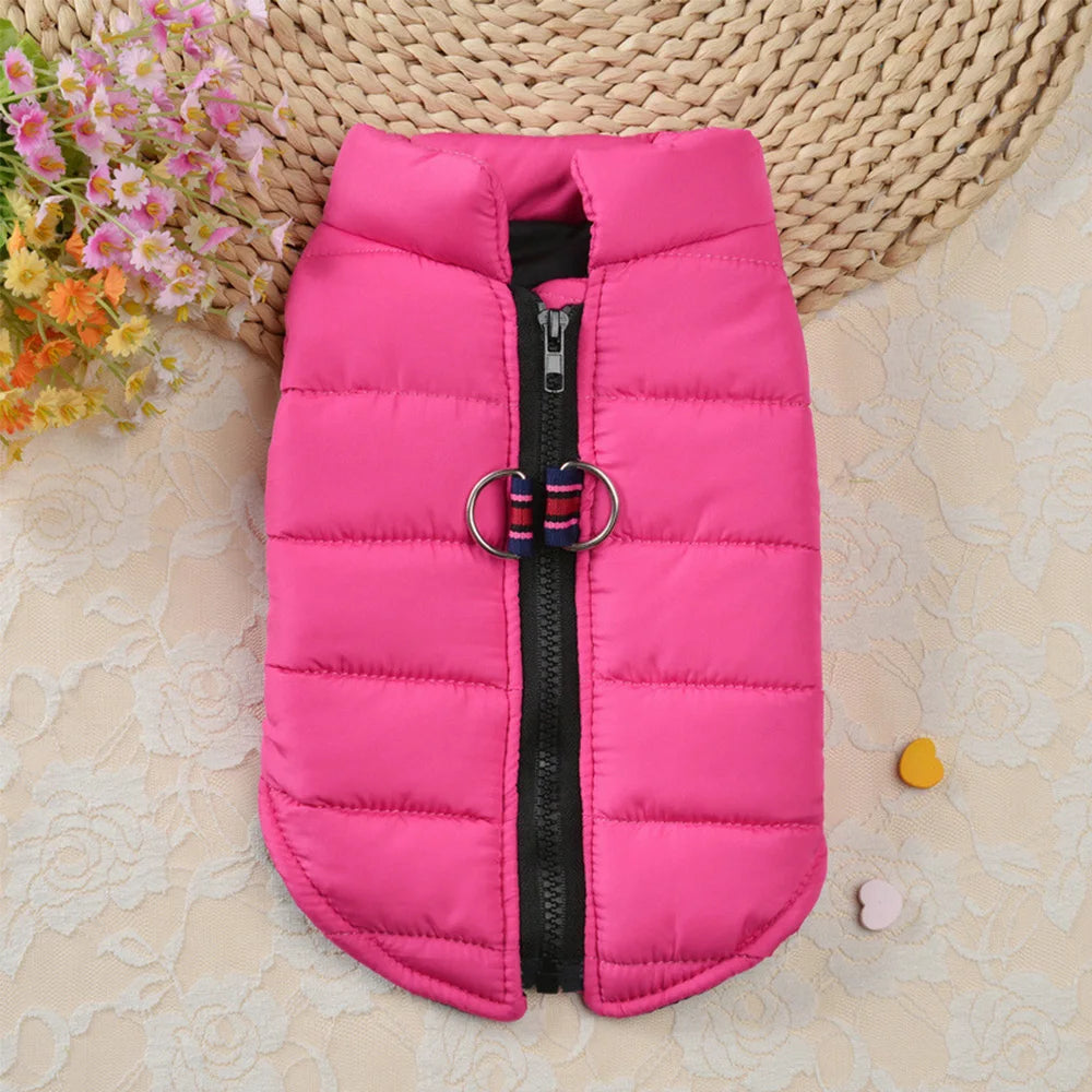 Winter Dog Jacket Vest
