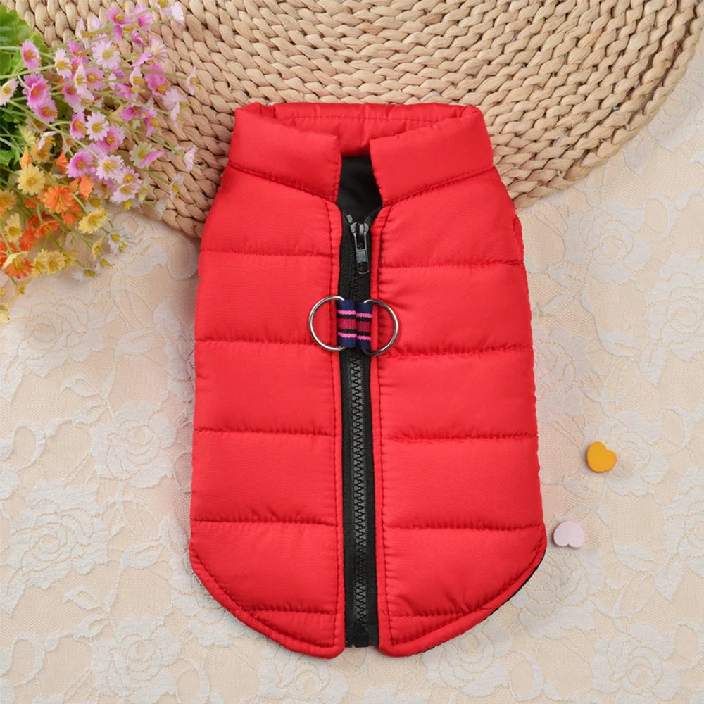Winter Dog Jacket Vest