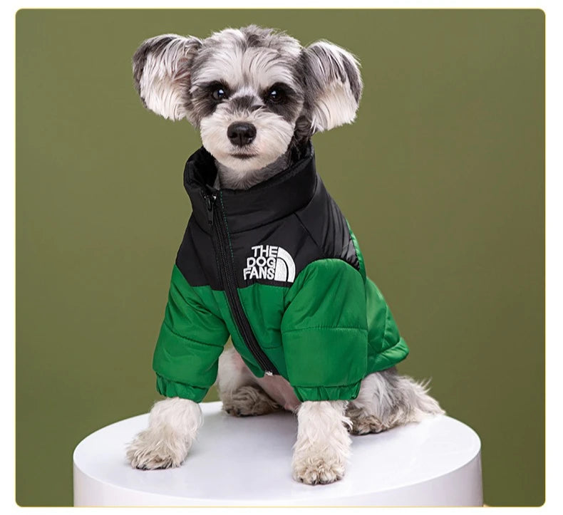 High Collar Waterproof Dog Winter Coa