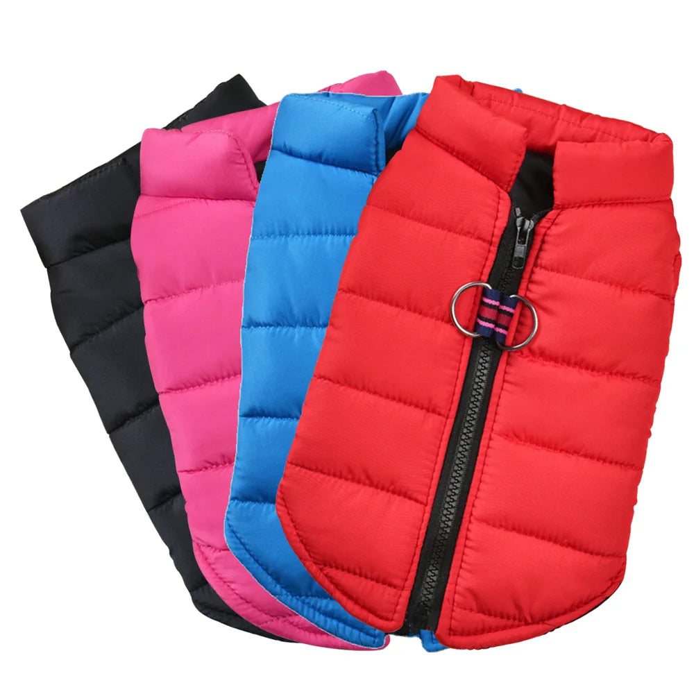 Winter Dog Jacket Vest