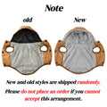 Winter Pet Jacket with Fleece Hooded Overalls