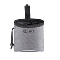 "Dog Training Treat Pouch with Poop Bag Dispenser - Multi-Pocket Bag for Treats, Toys, and Kibble"