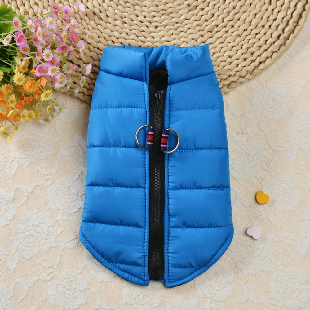 Winter Dog Jacket Vest